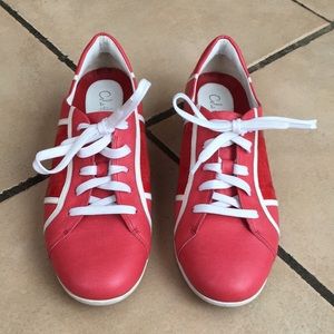 Like-new Cole Haan Nike Air leather sneakers